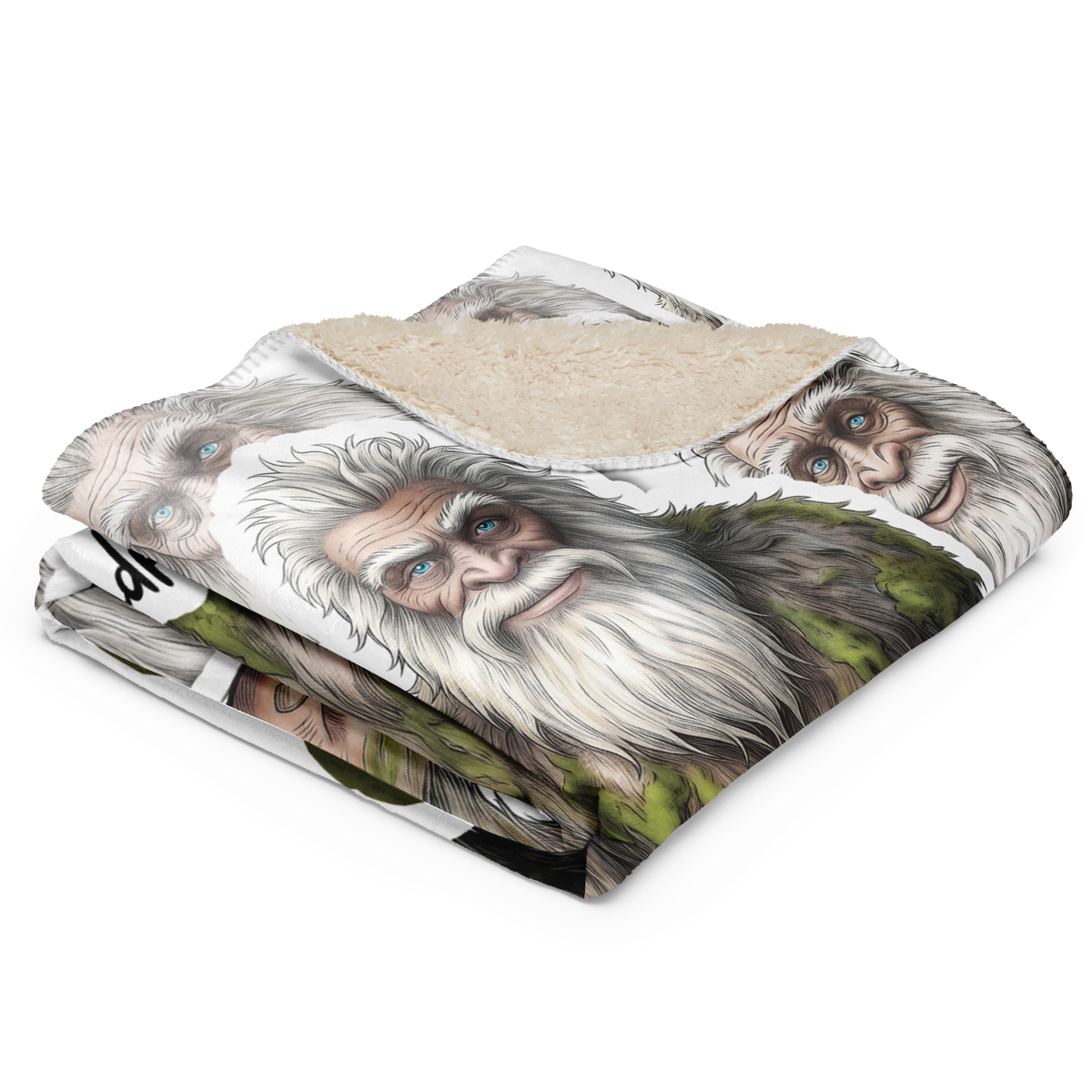 Bigfoot Sherpa Blanket | Grandpa Root