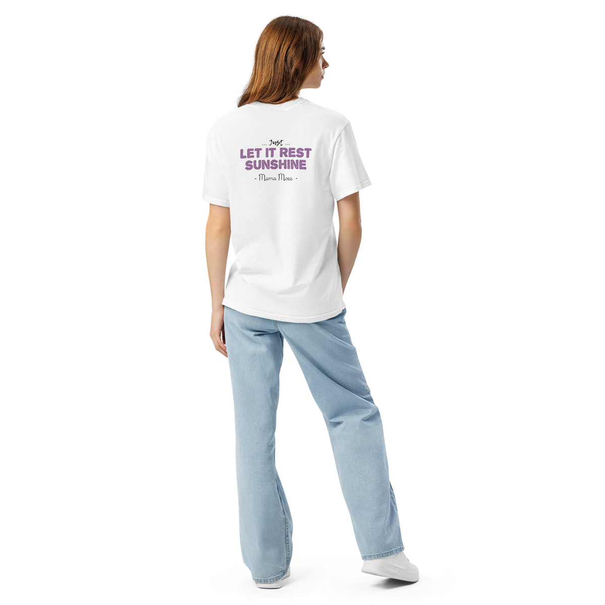 Bigfoot Shirt for Nurturing Souls | Just Let It Rest Sunshine