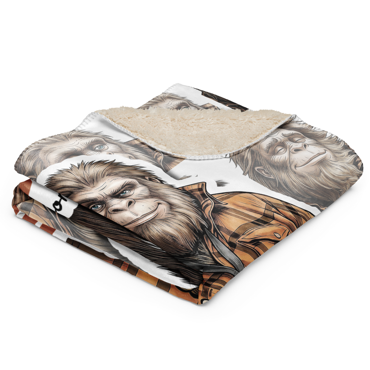Bigfoot Sherpa Blanket | Neighbor Log Hugger