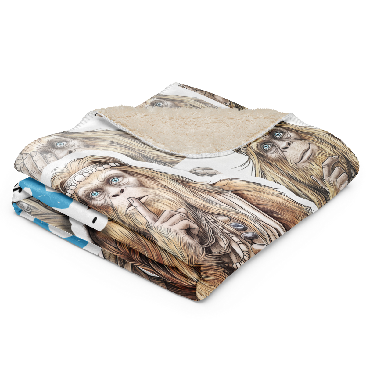 Bigfoot Sherpa Blanket | Sister Cloudgazer