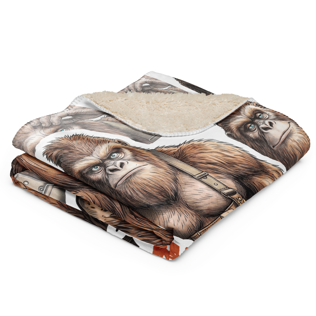 Bigfoot Sherpa Blanket | Uncle Stump