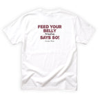 Grandma Thicket Feed Your Belly Grandma Says So Quote Back Design