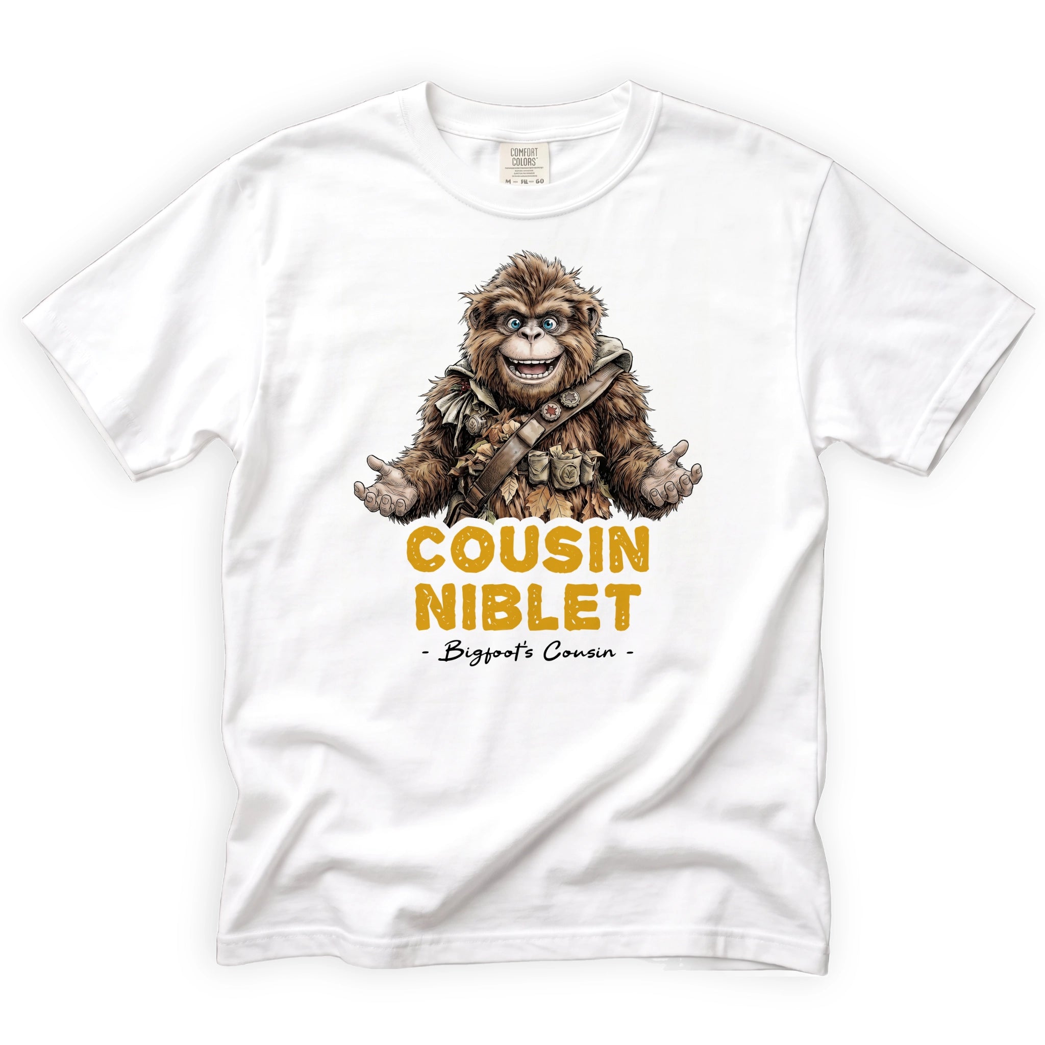 Cousin Niblet T-Shirt Front Design