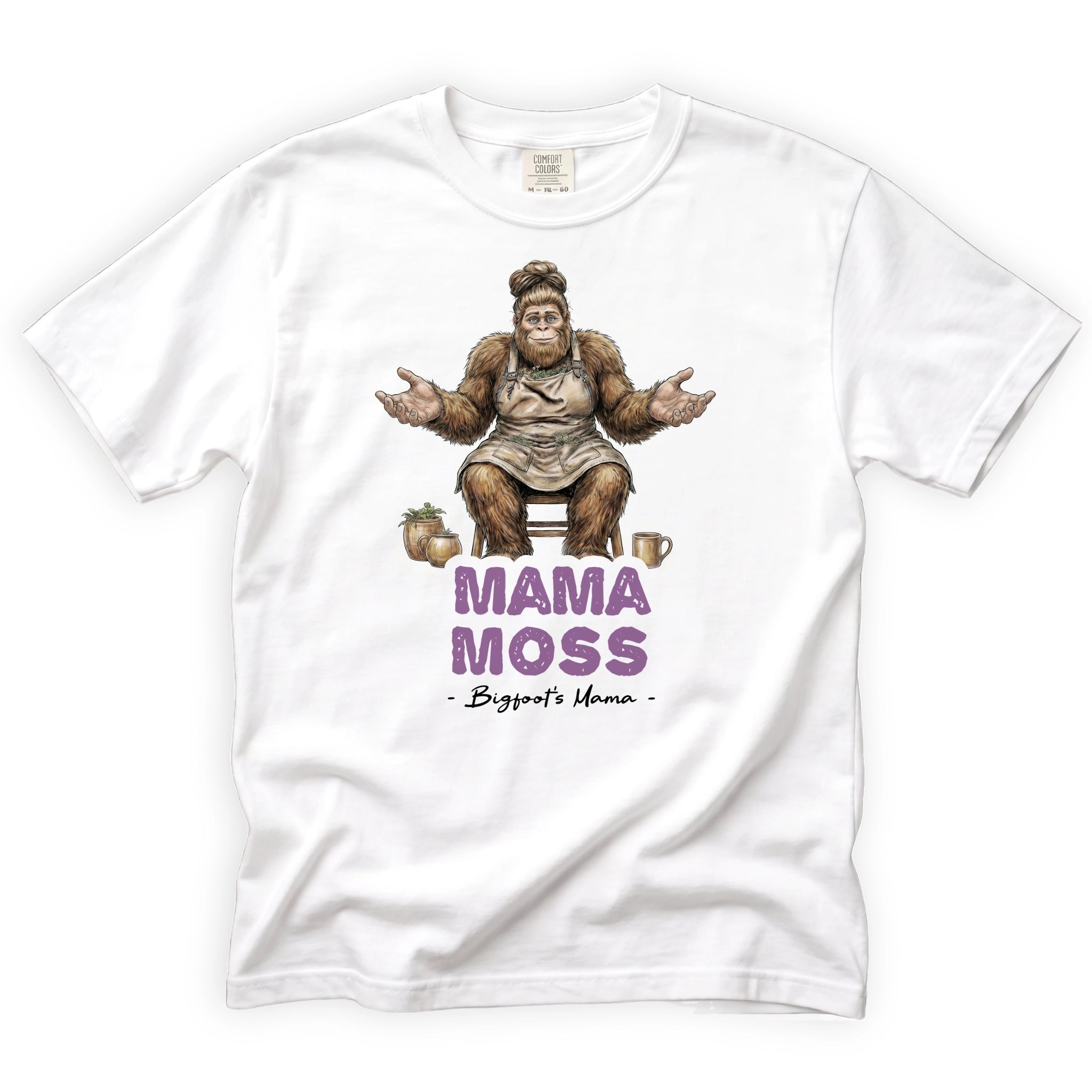 Mama Moss T-Shirt Front Design