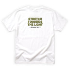 Grandpa Root Stretch Toward the Light Quote Back Design