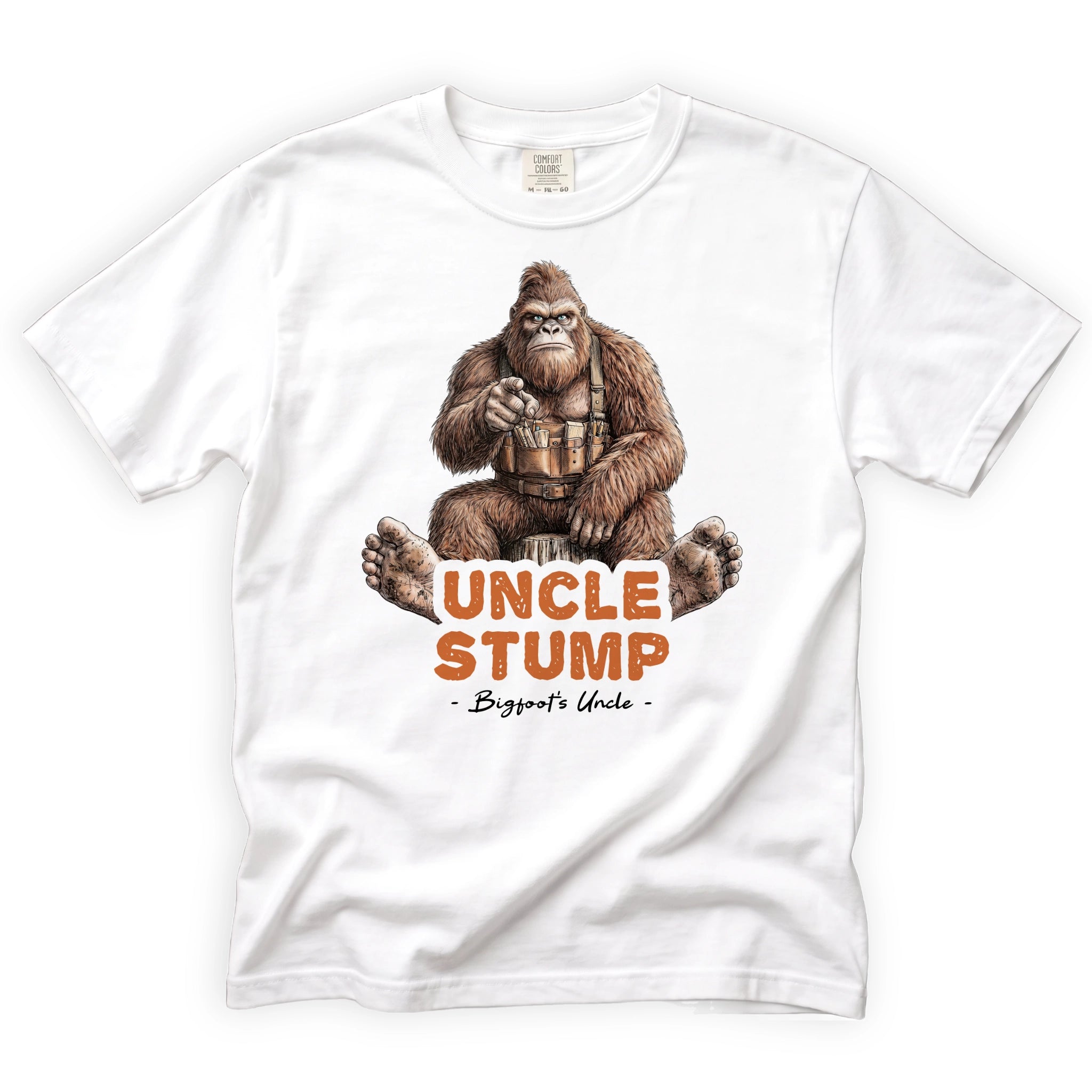 Uncle Stump T-Shirt Front Design