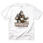 Papa Moss Knuckle T-Shirt Front Design