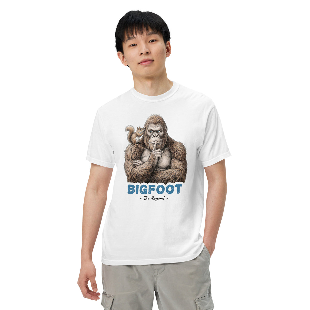 Bigfoot Shirt for Self-Doubters | Even the Woods Need Quiet Sometimes