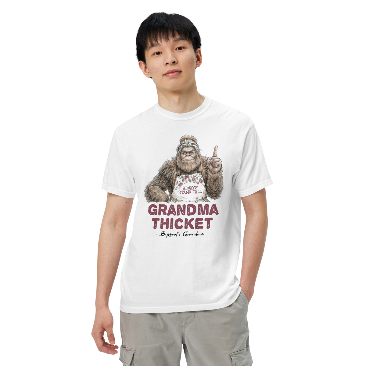 Bigfoot Shirt for Old-Fashioned Souls | Good Posture Is Power Buttercup