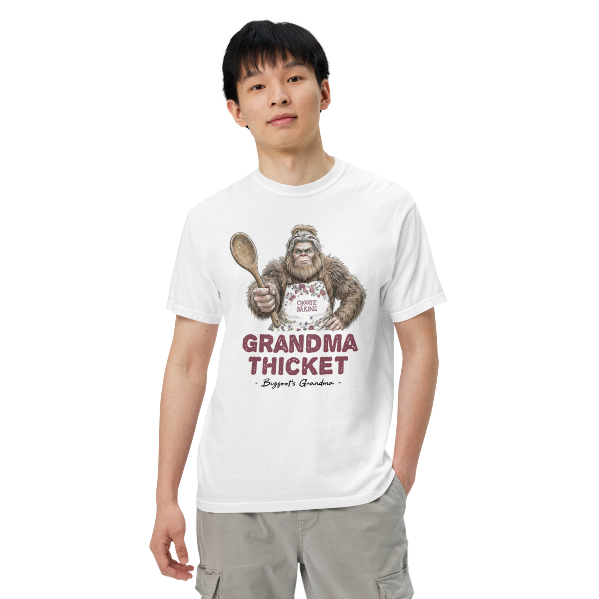 Bigfoot Shirt for Old-Fashioned Souls | No Drama Just Bake