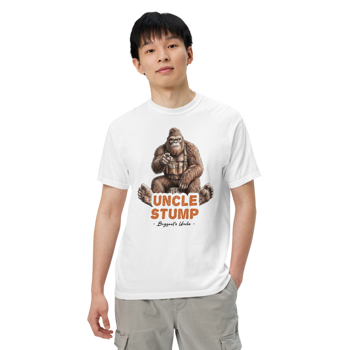 Bigfoot Shirt for No-Nonsense People | Trust Your Feet Over Your Fears