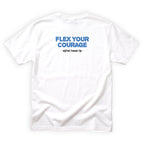 Brother Thunder-Toe Flex Your Courage Quote Back Design