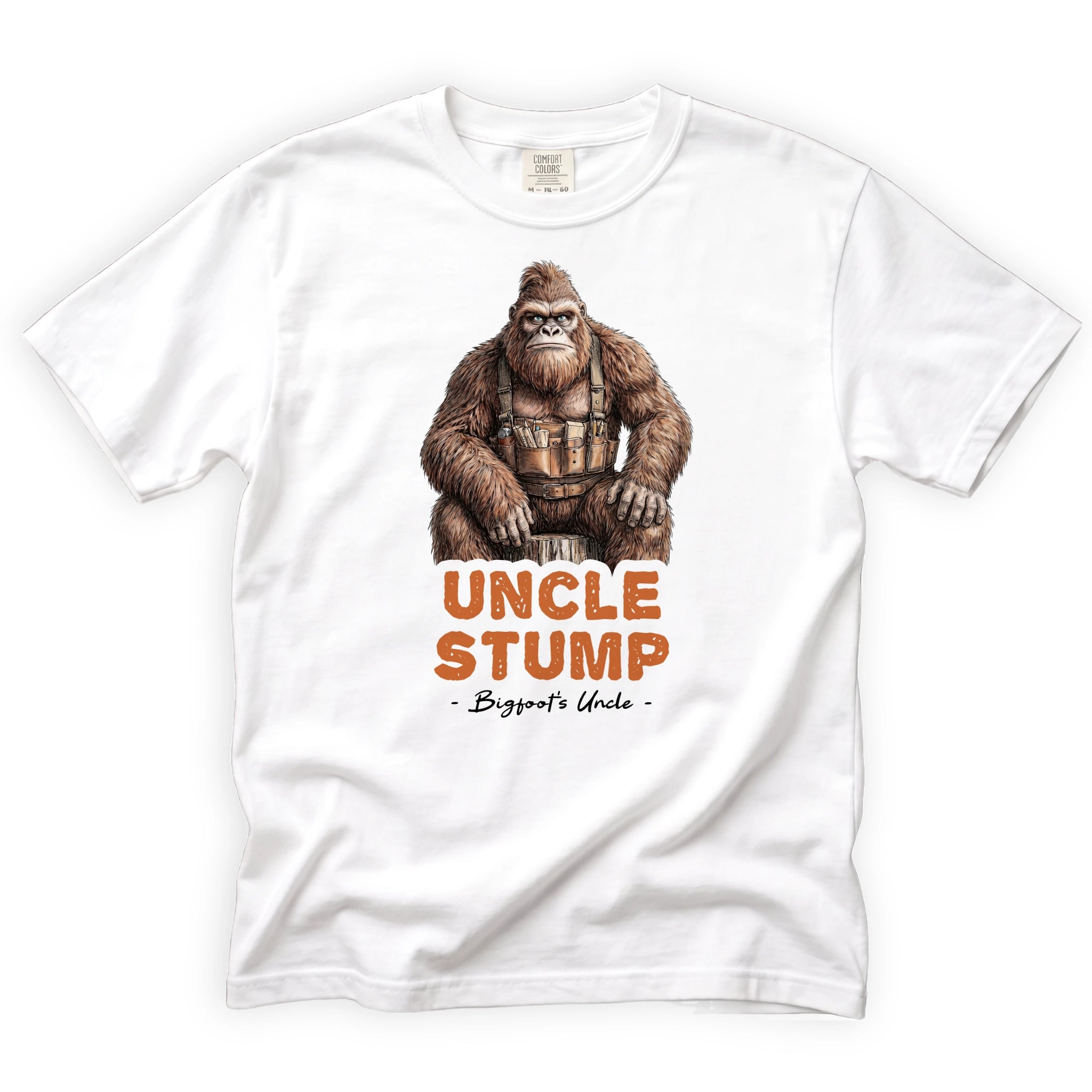 Uncle Stump T-Shirt Front Design