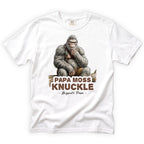 Papa Moss Knuckle T-Shirt Front Design