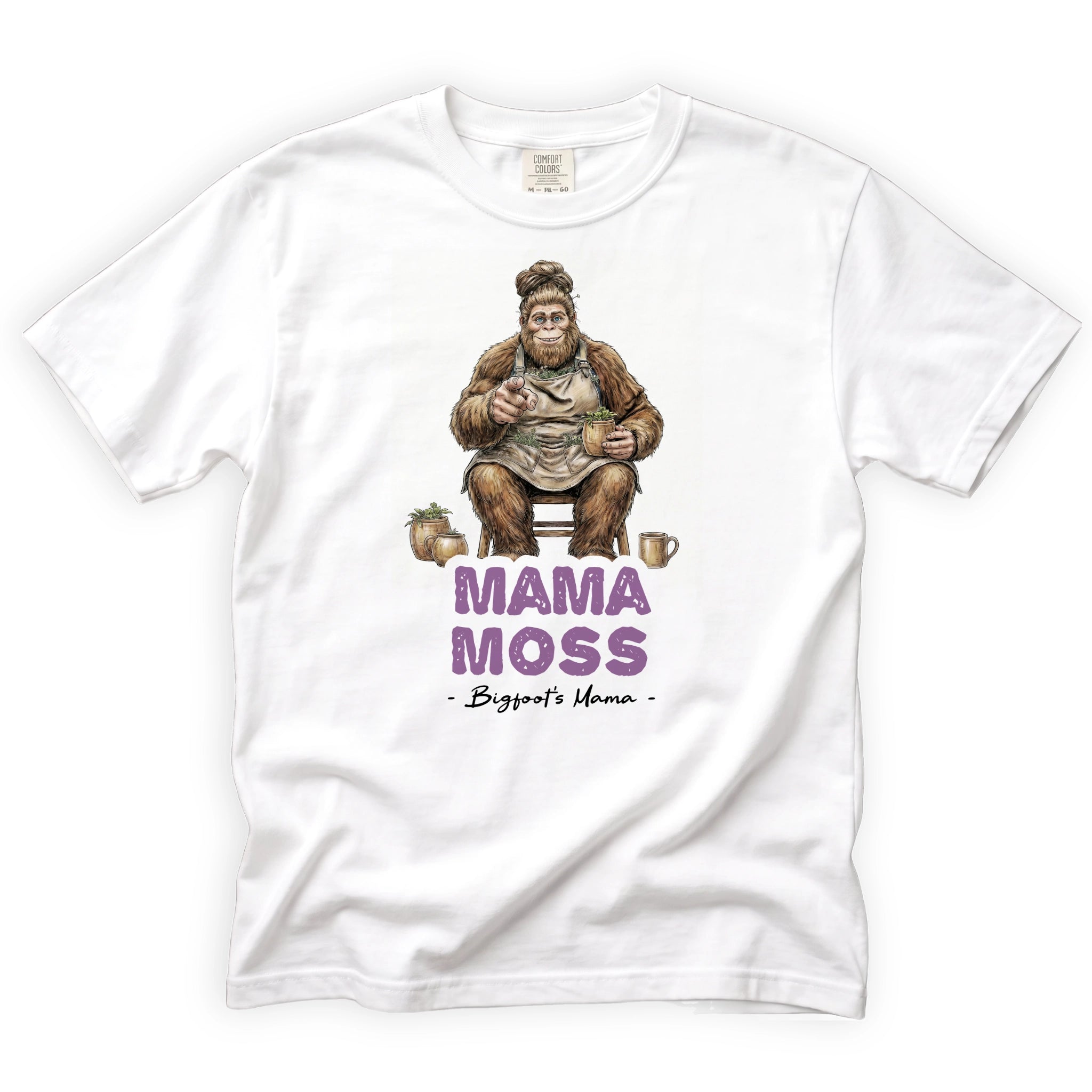 Mama Moss T-Shirt Front Design