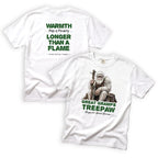 Great Gramps Treepaw Warmth Has a Memory Longer Than a Flame T-Shirt Front and Back Design