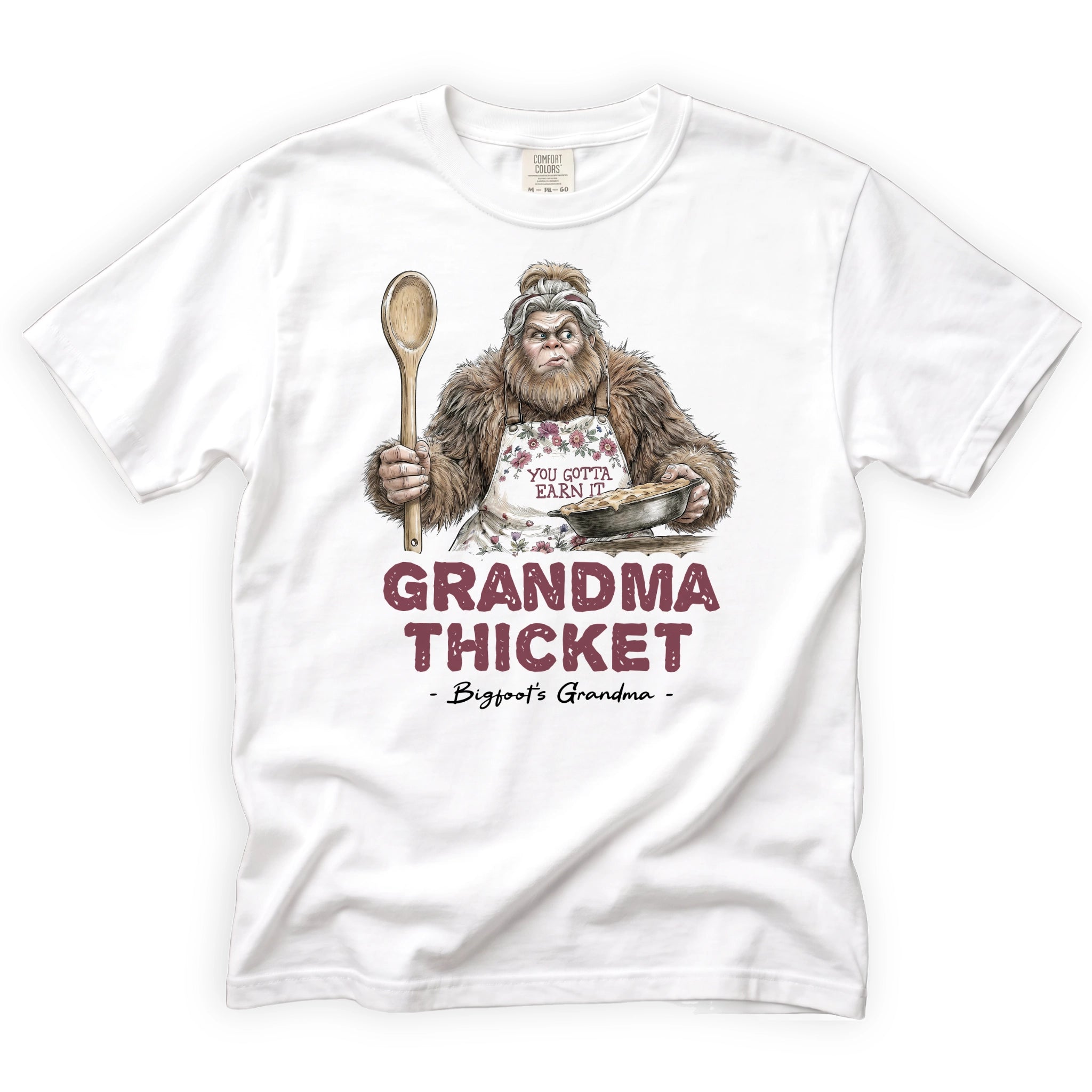 Grandma Thicket T-Shirt Front Design