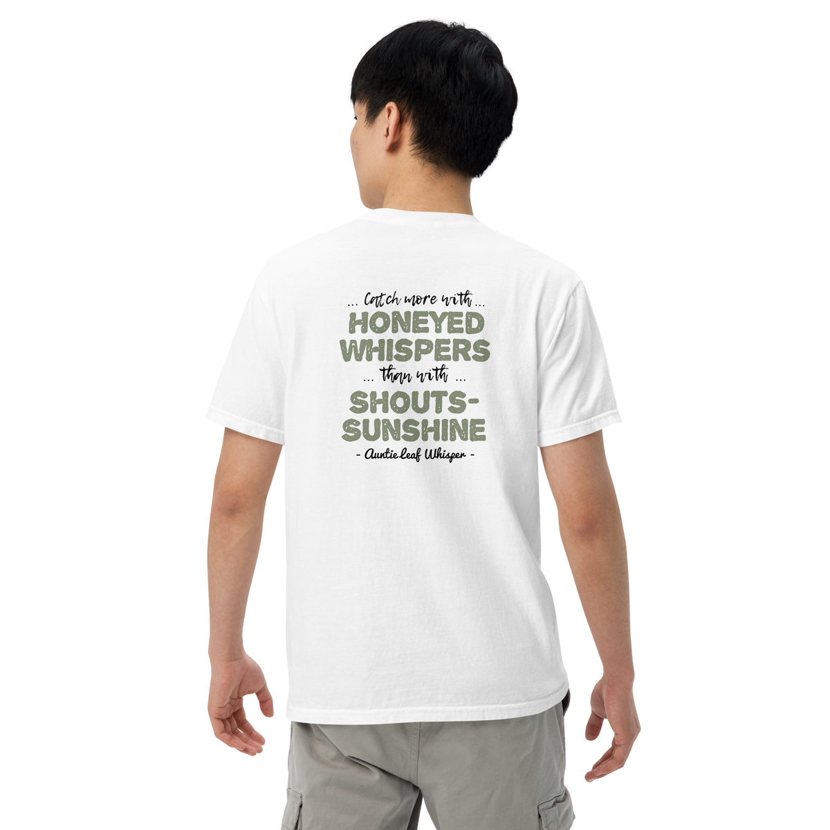 Bigfoot Shirt for Tea Lovers and Calm Souls | Catch More With Honeyed Whispers