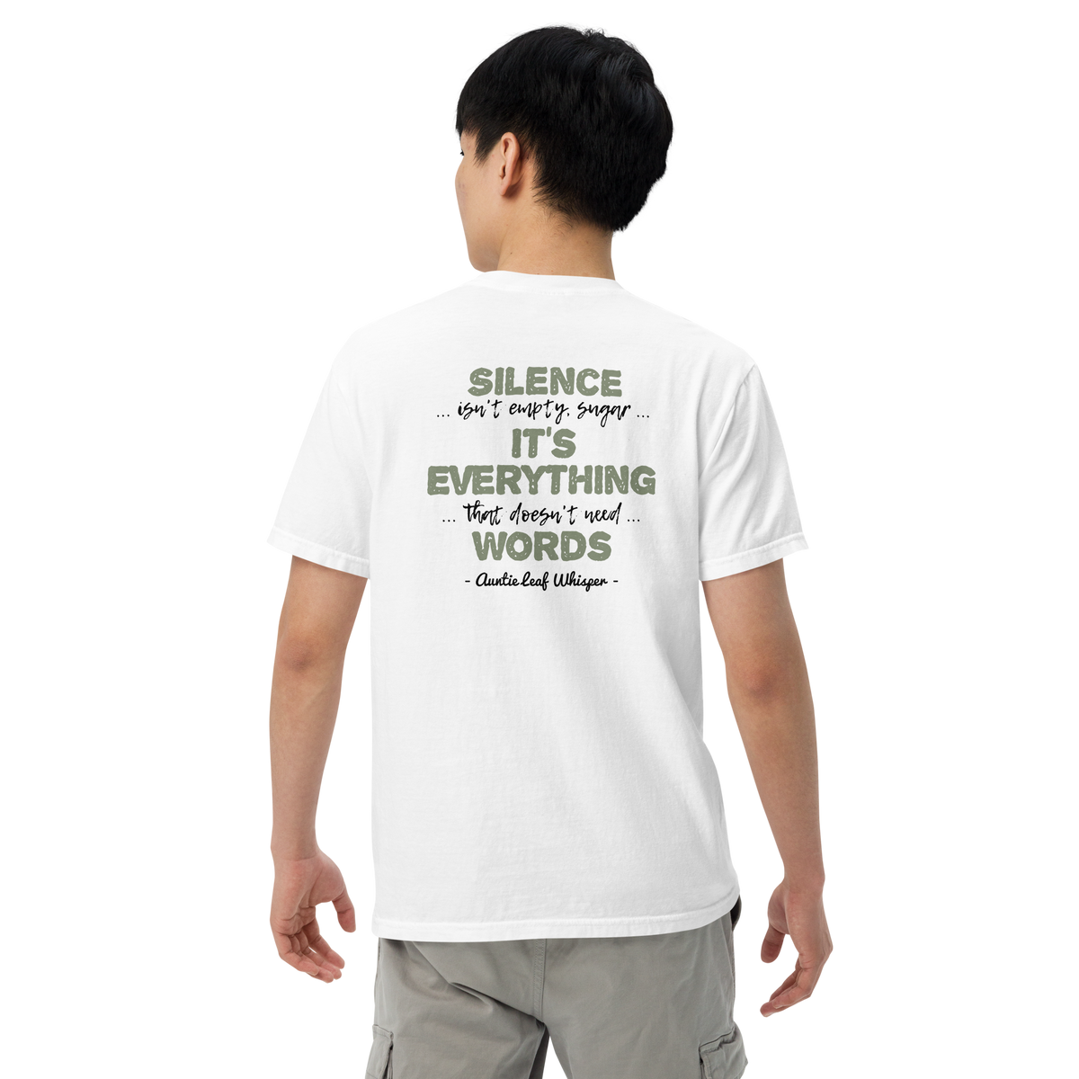 Bigfoot Shirt for Tea Lovers and Calm Souls | Silence Isn't Empty Sugar