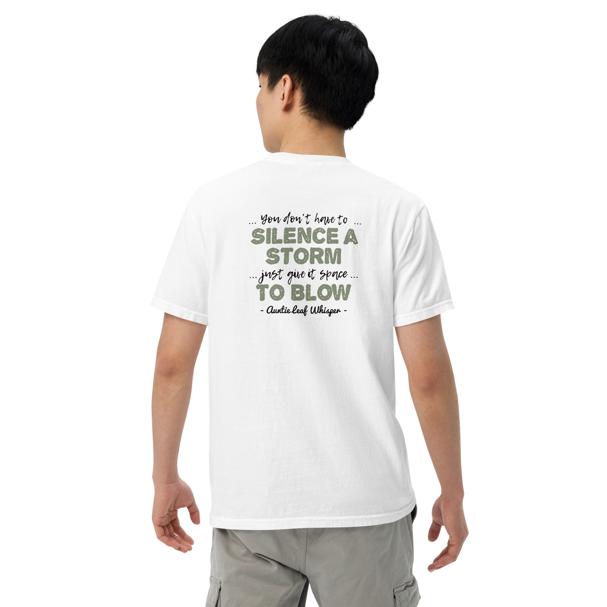 Bigfoot Shirt for Tea Lovers and Calm Souls | You Don't Have to Silence a Storm