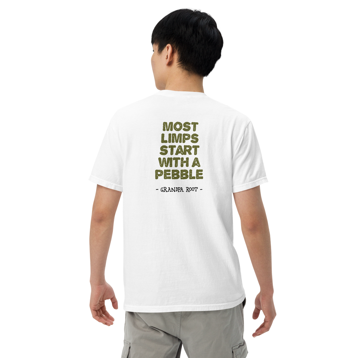 Bigfoot Shirt for Quiet People | Most Limps Start with a Pebble