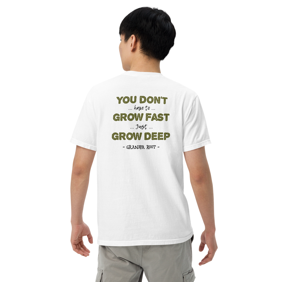 Bigfoot Shirt for Quiet People | You Don't Have to Grow Fast Just Grow Deep