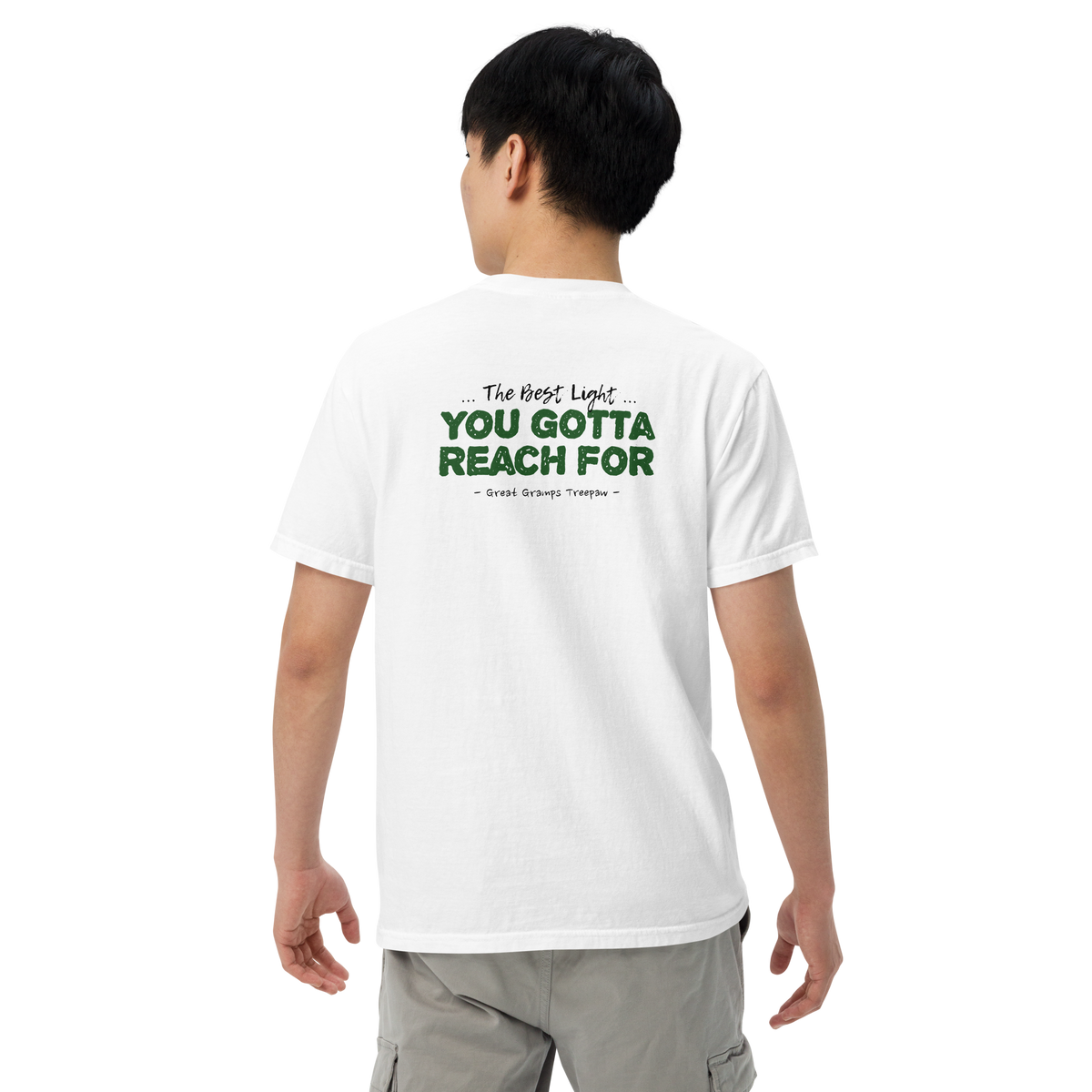 Bigfoot Shirt for Old Souls | The Best Light You Gotta Reach For