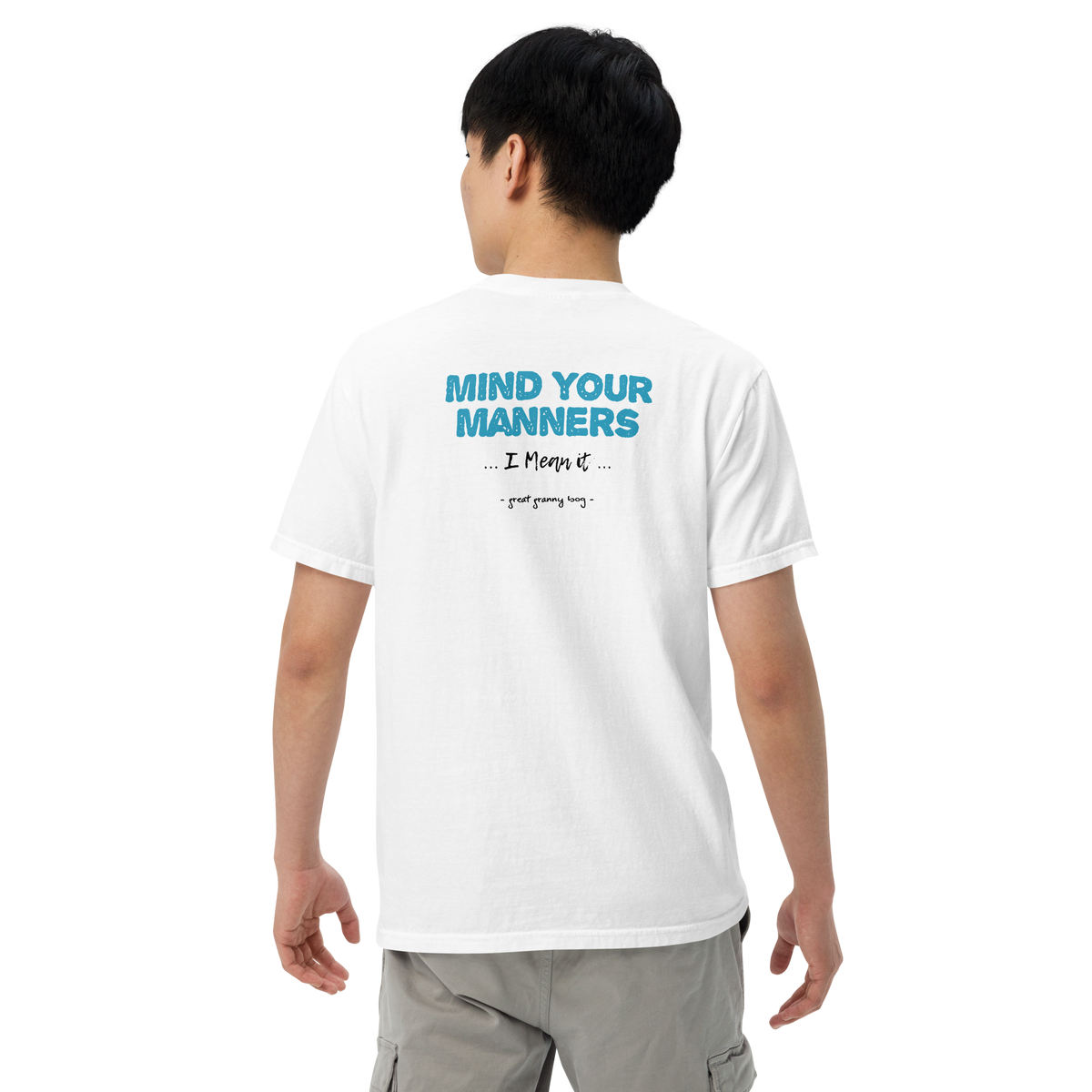 Bigfoot Shirt for Sassy Grandmas | Mind Your Manners I Mean It