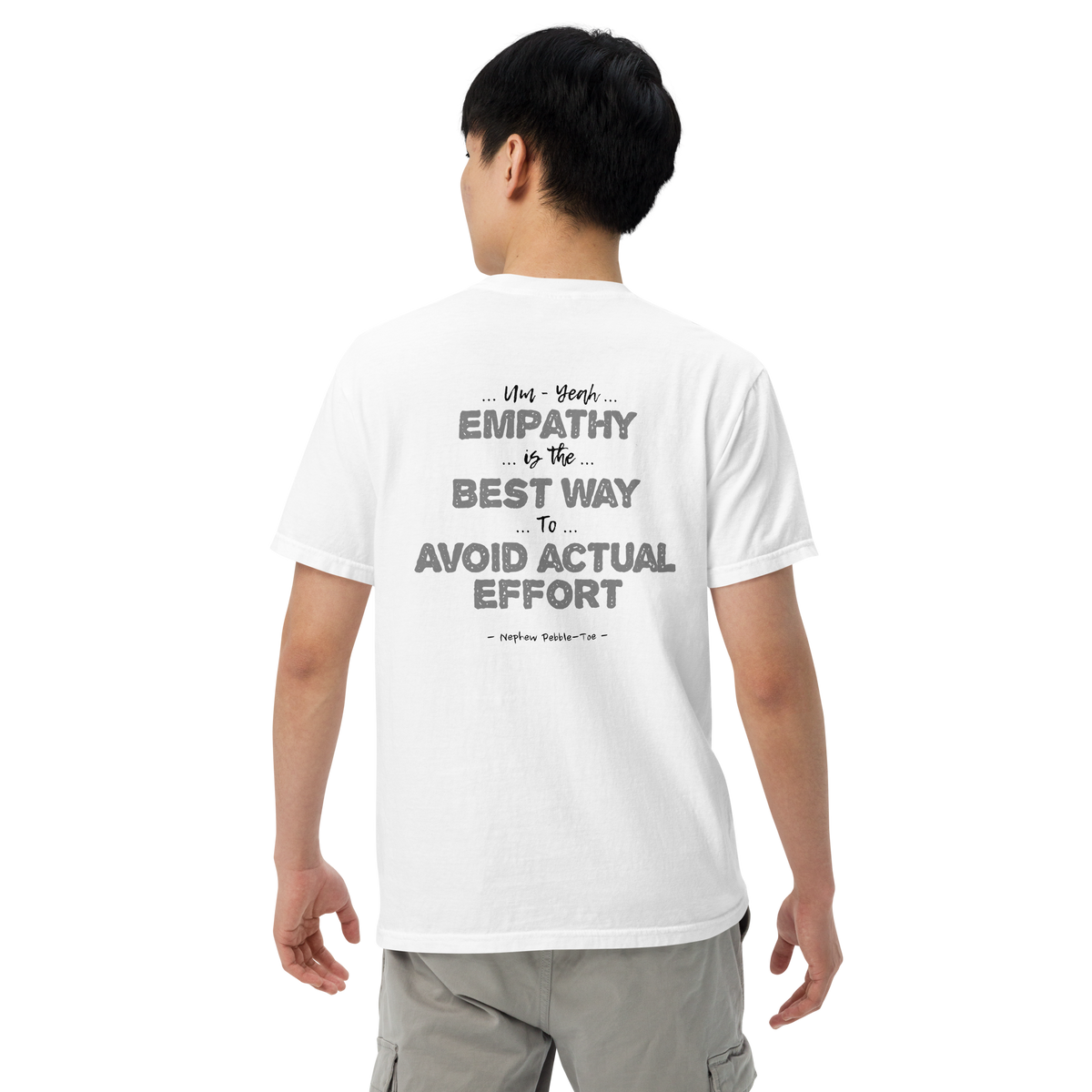 Bigfoot Shirt for Procrastinators | Empathy Is the Best Way