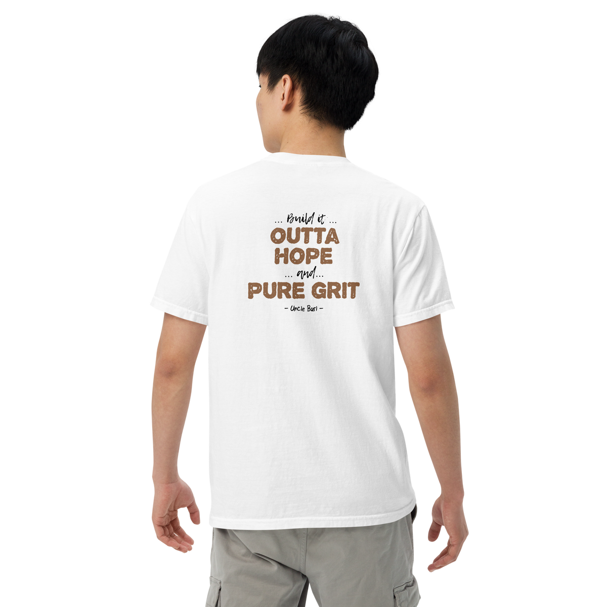 Bigfoot Shirt for DIYers | Built It Outta Hope & Pure Grit
