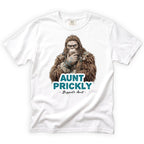 Aunt Prickly Bigfoot T-Shirt Front Design