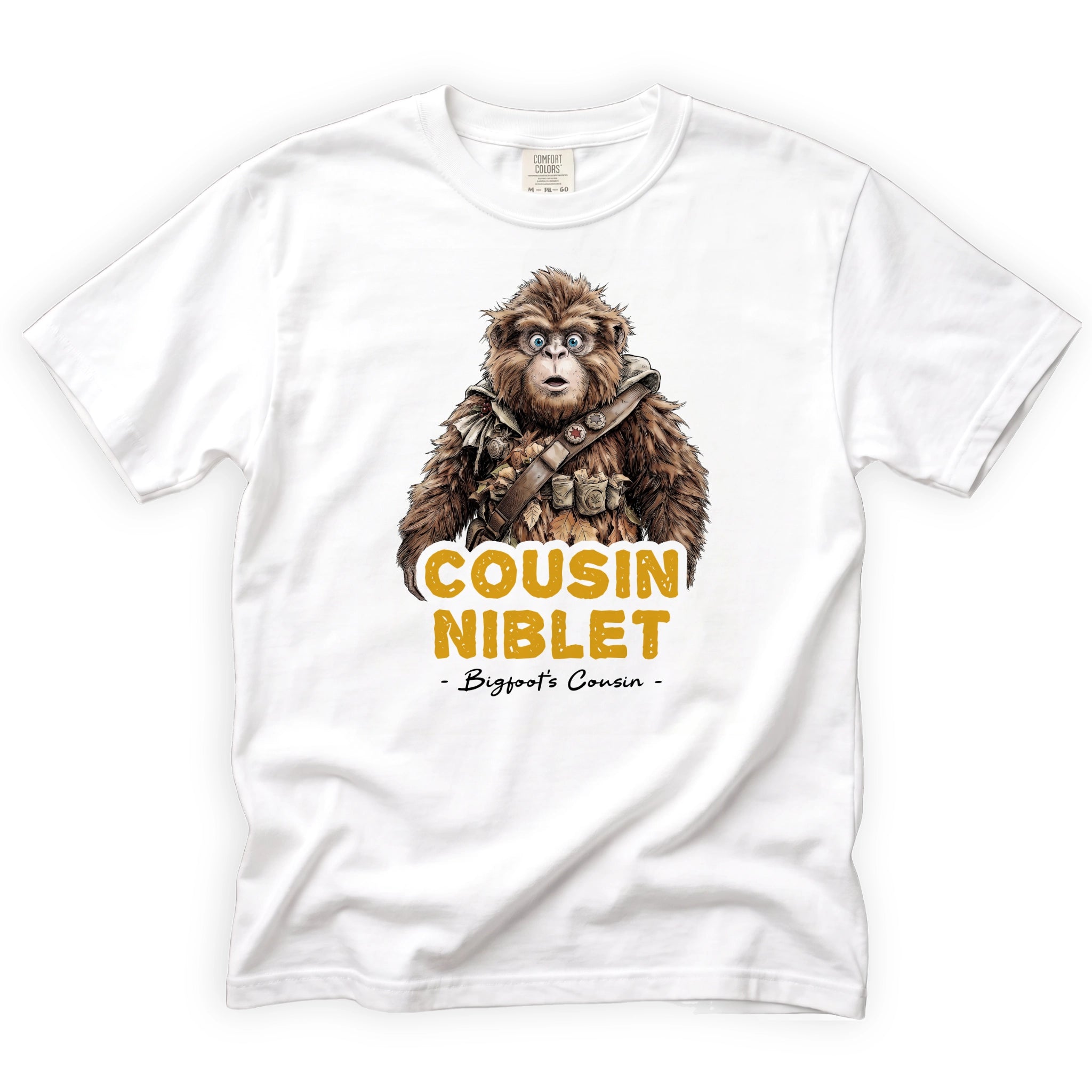 Cousin Niblet T-Shirt Front Design