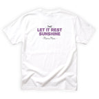 Mama Moss Just Let It Rest Sunshine Quote Back Design
