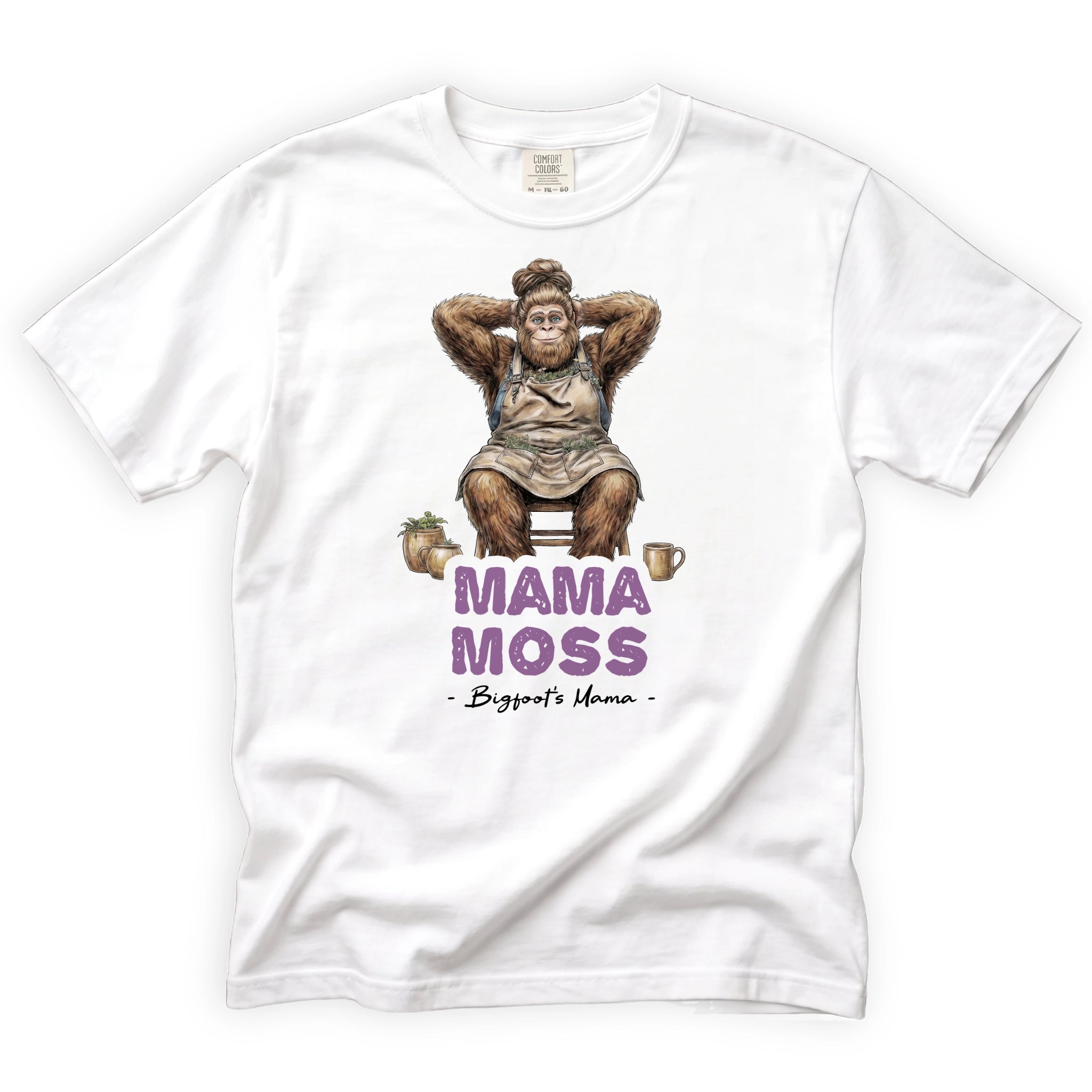 Mama Moss T-Shirt Front Design