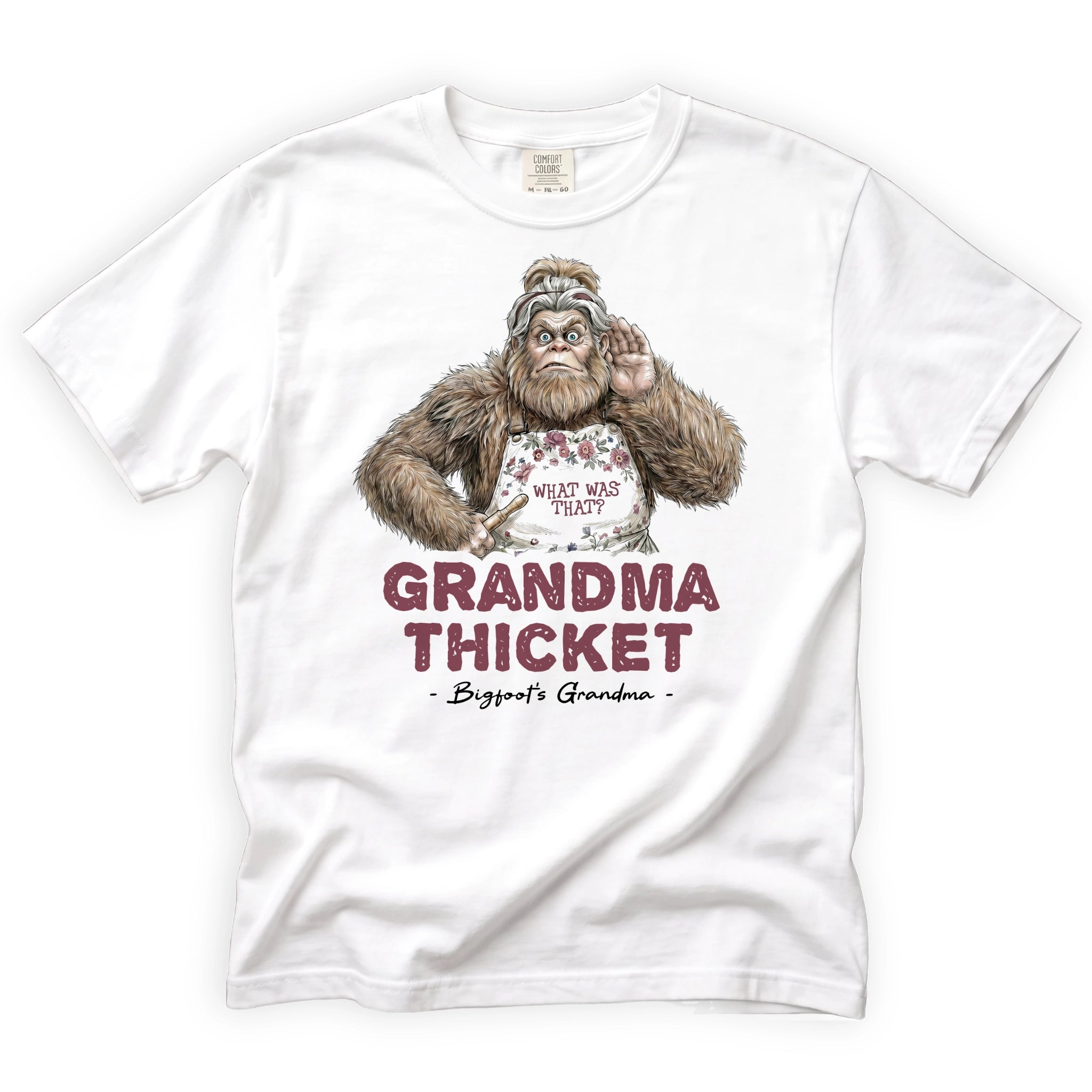 Grandma Thicket T-Shirt Front Design