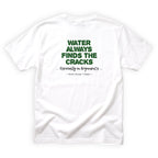 Great Gramps Treepaw Water Always Finds the Cracks Quote Back Design