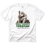 Great Gramps Treepaw T-Shirt Front Design