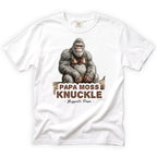 Papa Moss Knuckle T-Shirt Front Design