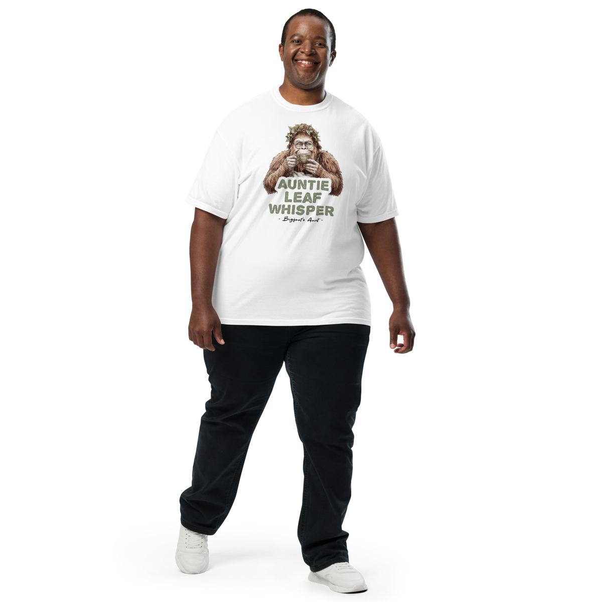 Bigfoot Shirt for Tea Lovers and Calm Souls | Tea First Sass Second