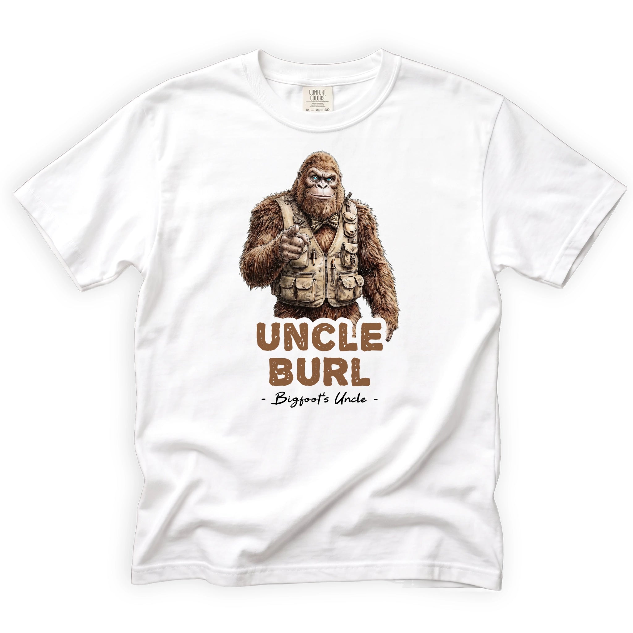 Uncle Burl T-Shirt Front Design