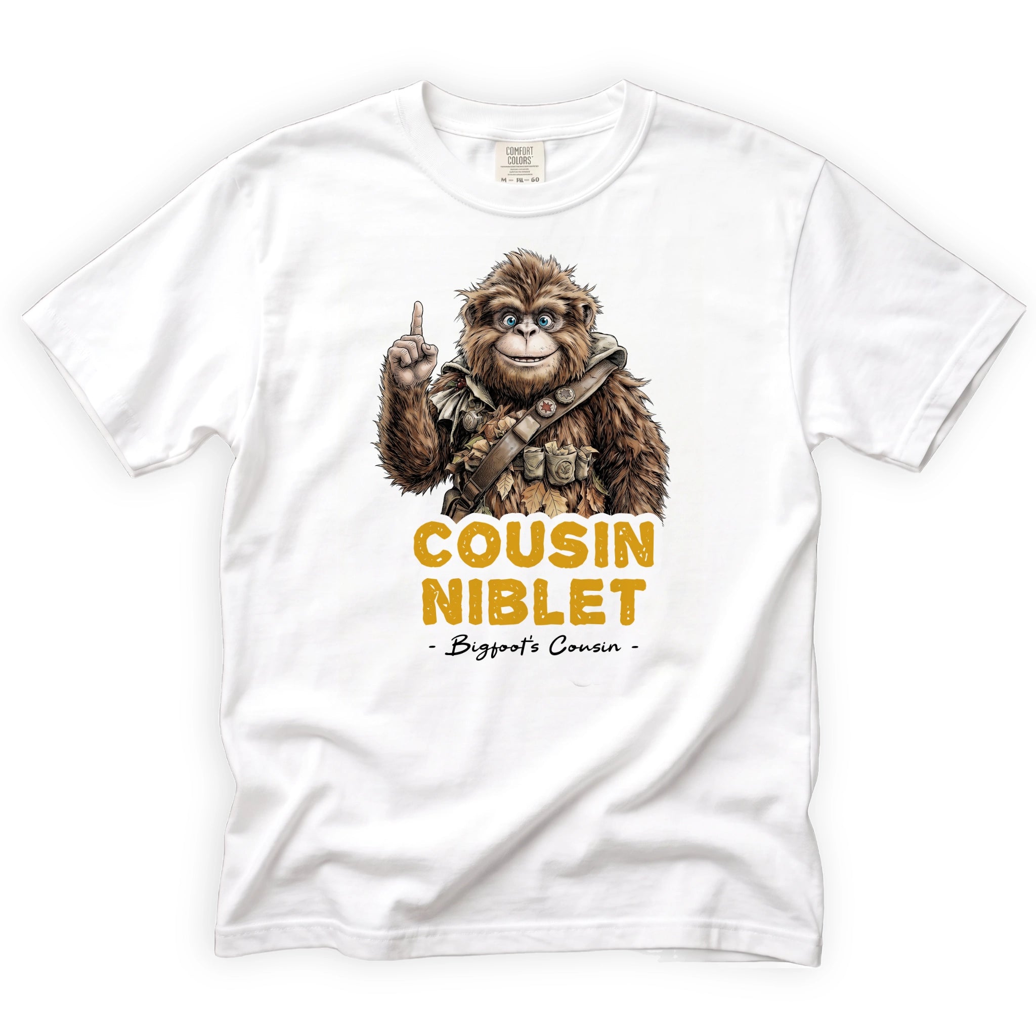 Cousin Niblet T-Shirt Front Design