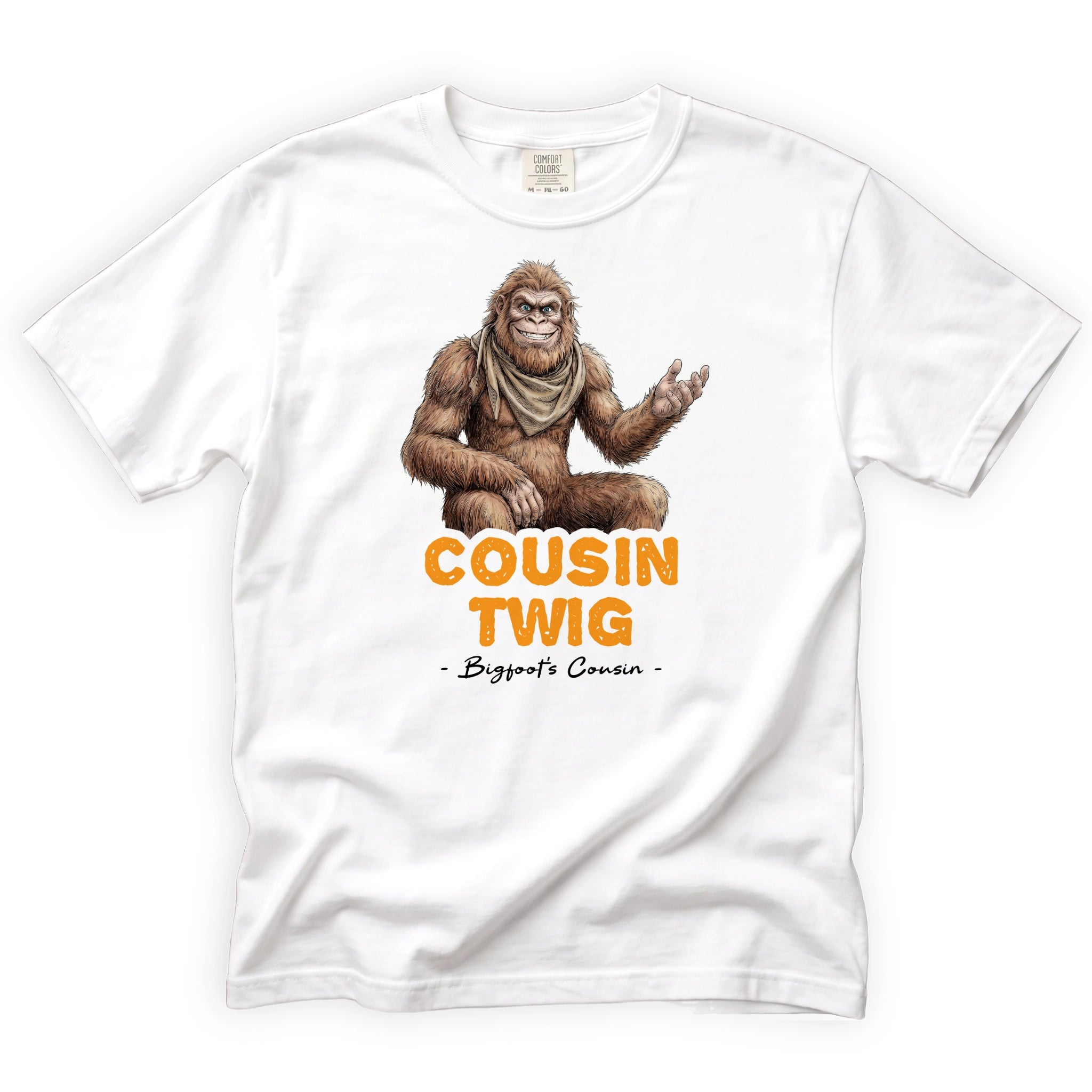 Cousin Twig T-Shirt Front Design