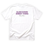 Mama Moss Slow Down Sweet Thing Quote Back Design