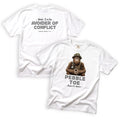 Nephew Pebble-Toe Avoider of Conflict T-Shirt Front and Back Design