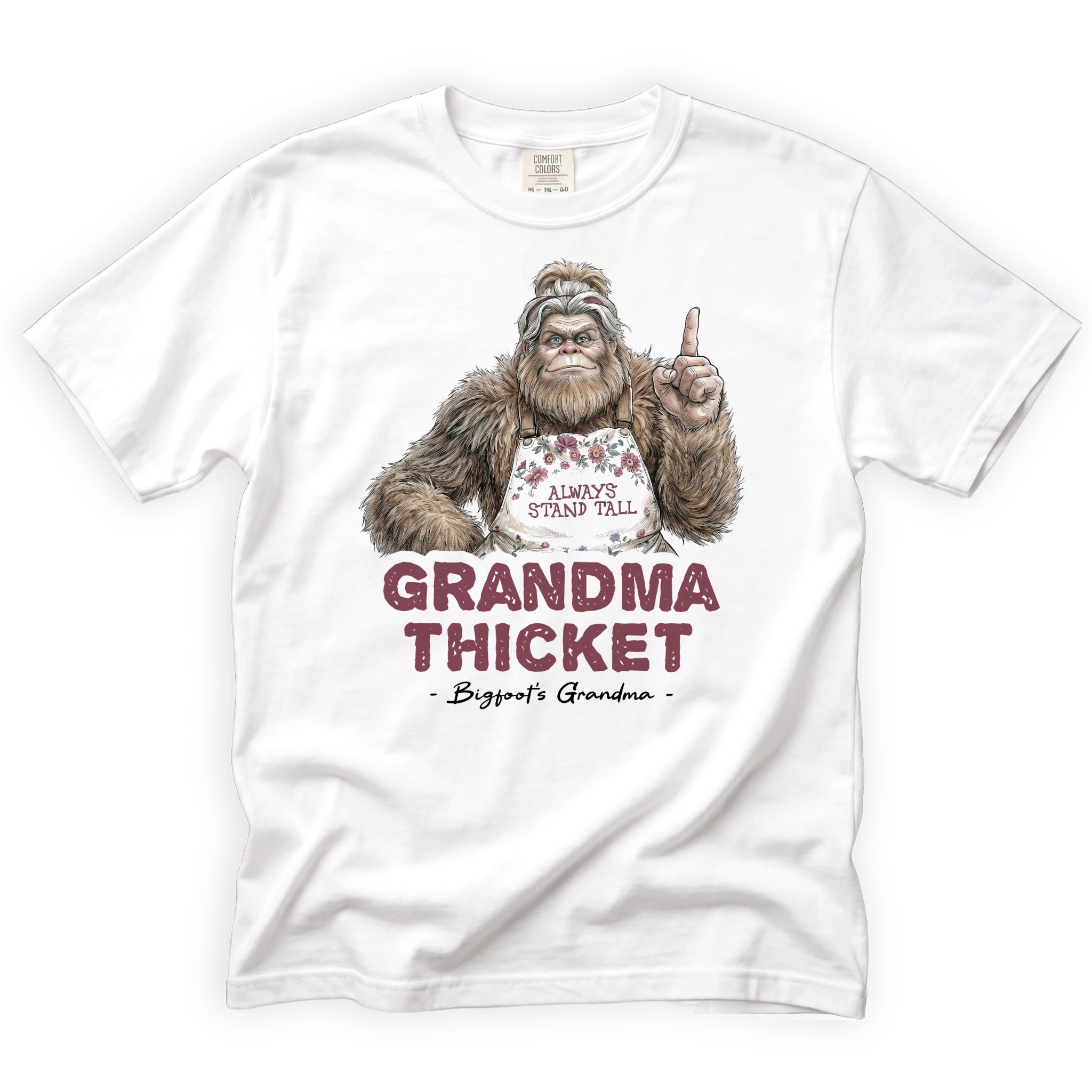 Grandma Thicket T-Shirt Front Design