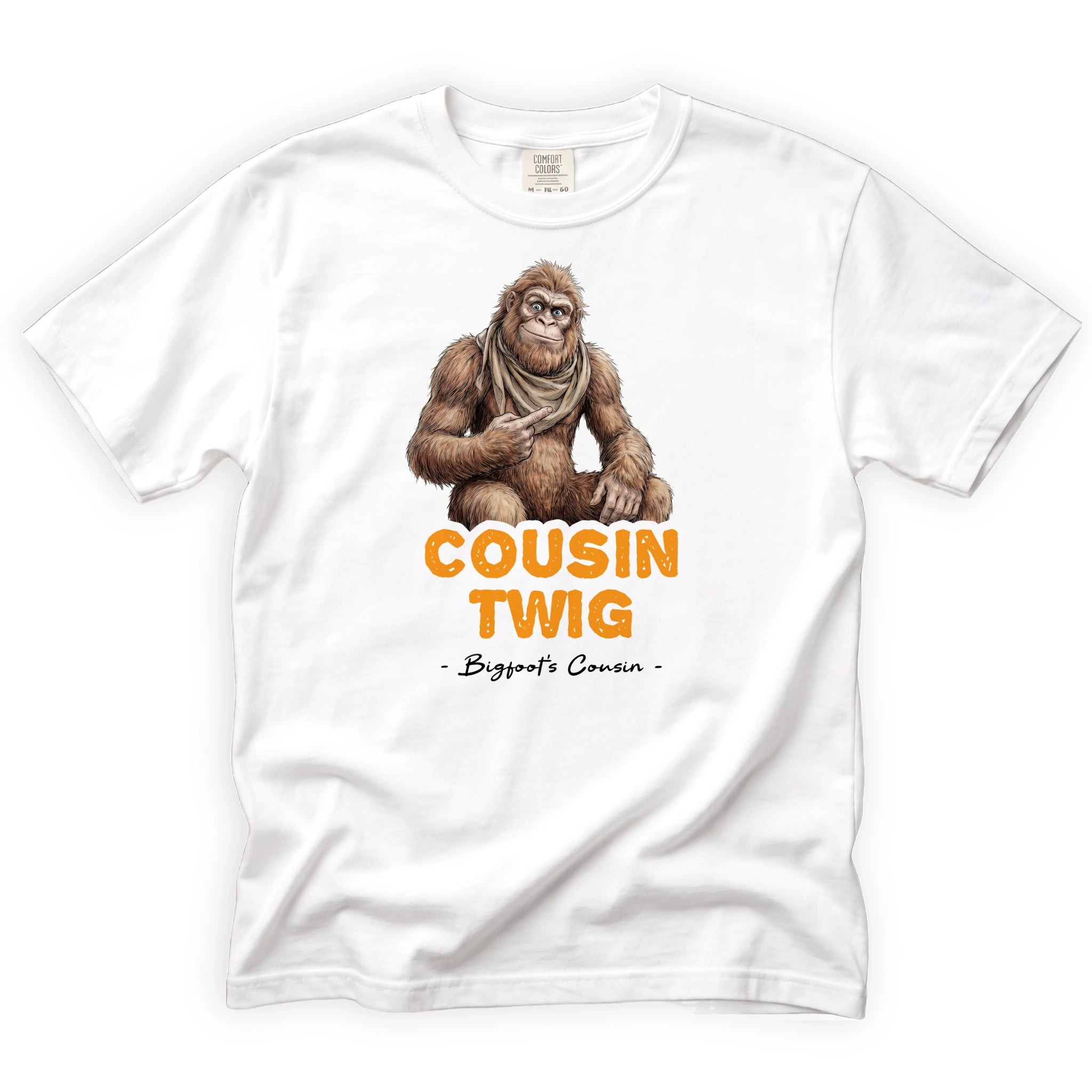 Cousin Twig T-Shirt Front Design