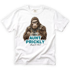 Aunt Prickly Bigfoot T-Shirt Front Design