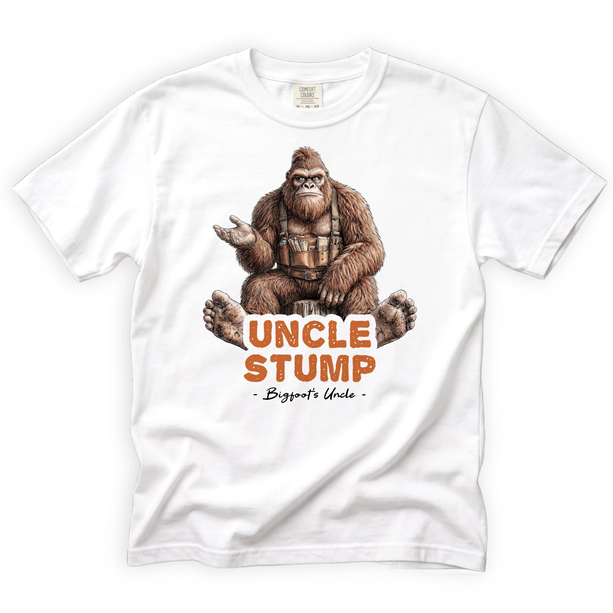 Uncle Stump T-Shirt Front Design