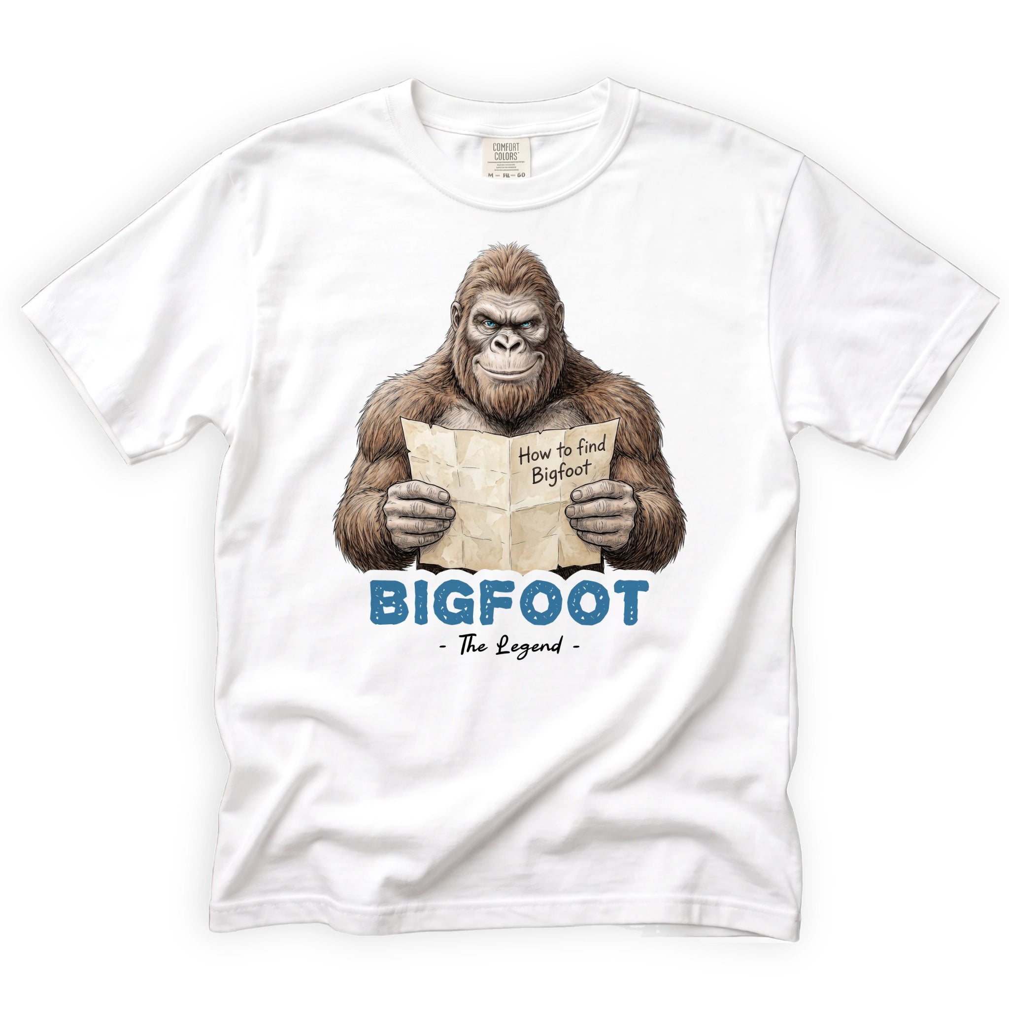 Bigfoot T-Shirt Front Design