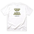 Grandpa Root Strong Wood Aint Always Straight Quote Back Design